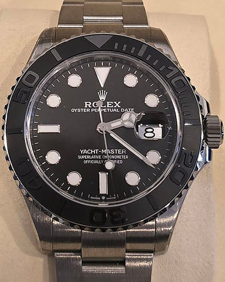 2025 Rolex Yacht-Master 42MM Black Dial Titanium Oyster Bracelet (226627)