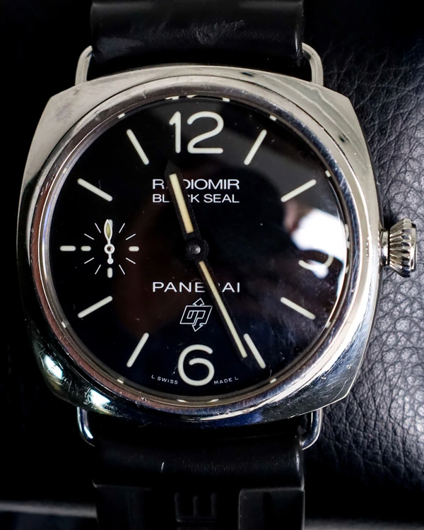 Panerai Radiomir "Black Seal" 45MM Black Dial Rubber Strap (PAM00380)