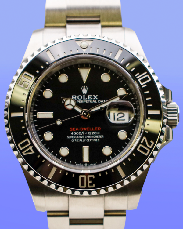 2021 Rolex Sea-Dweller "Red" "50th Anniversary Edition" 43MM Black Dial Oyster Bracelet (126600)