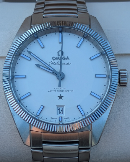 Omega Constellation Globemaster 39MM Silver Dial Steel Bracelet (130.30.39.21.02.001)