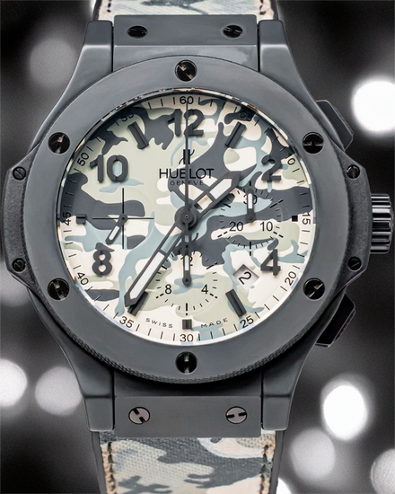 Hublot Big Bang "Commando" L.E. 44MM Camo Dial Rubber Strap (301.CI.8810.NR)