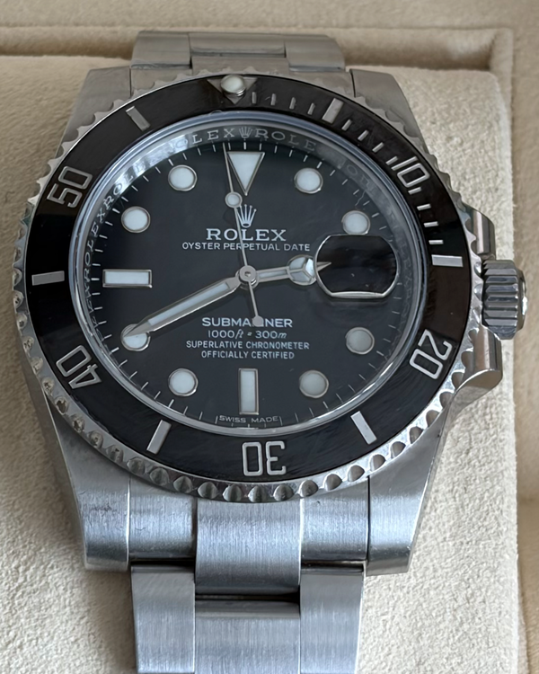 2019 Rolex Submariner Date 40MM Black Dial Oyster Bracelet (116610LN)