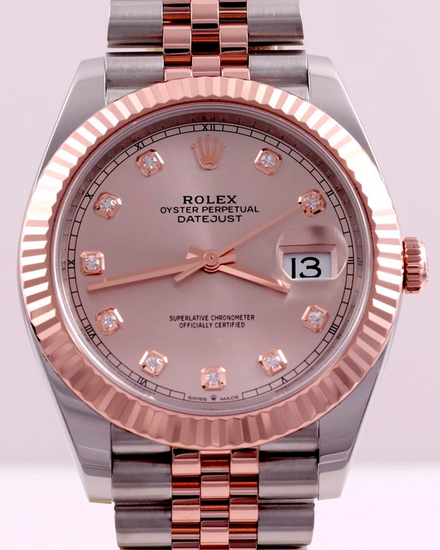 2022 Rolex Datejust 41MM Sundust Dial Two-Tone Jubilee Bracelet (126331)