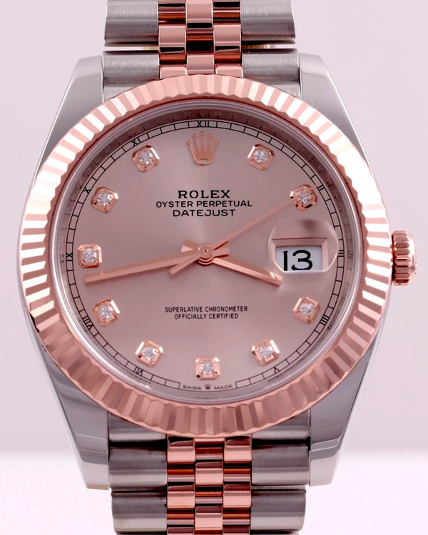 2022 Rolex Datejust 41MM Sundust Dial Two-Tone Jubilee Bracelet (126331)