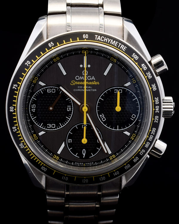 2021 Omega Speedmaster Racing 40MM Grey Dial Steel Bracelet (326.30.40.50.06.001)