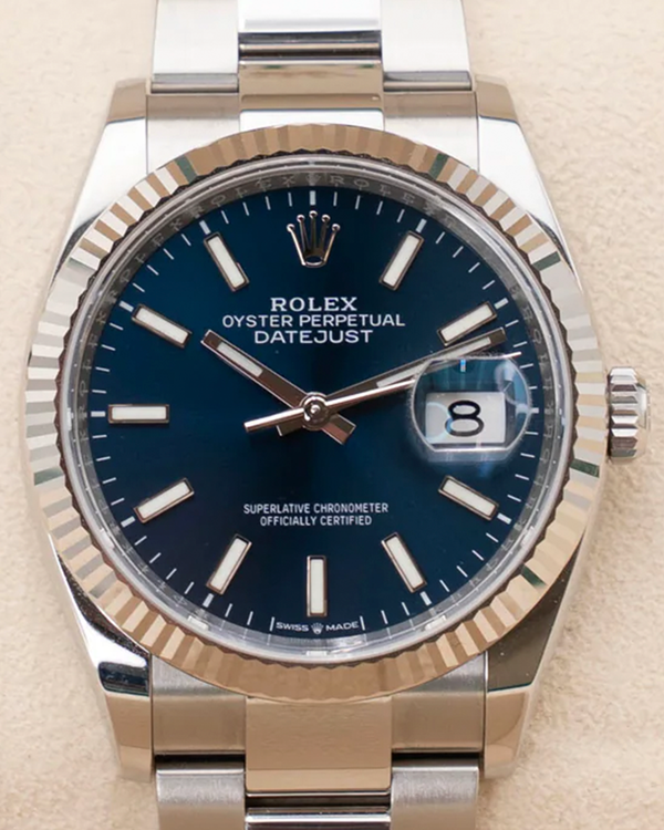 2023 Rolex Datejust 36MM Blue Dial Oyster Bracelet (126234)