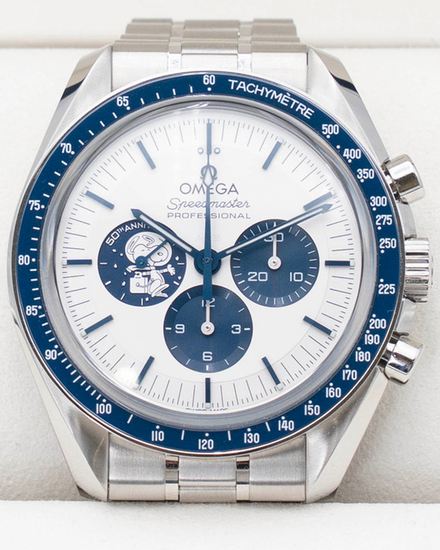 2025 Omega Speedmaster Anniversary Series “Silver Snoopy Award” 42MM Silver Dial Steel Bracelet (310.32.42.50.02.001)