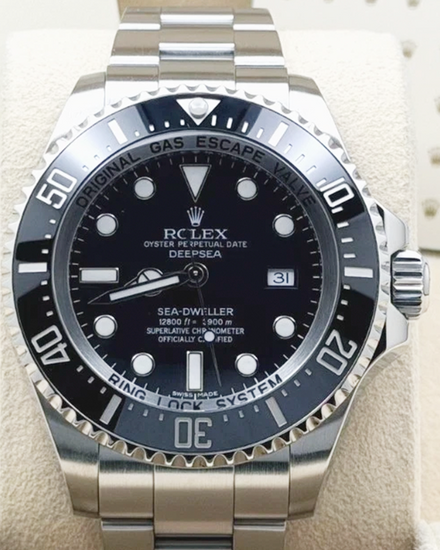 Rolex Sea-Dweller Deepsea 44MM Black Dial Oyster Bracelet (116660)
