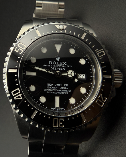 2014 Rolex Sea-Dweller Deepsea 44MM Black Dial Oyster Bracelet (116660)