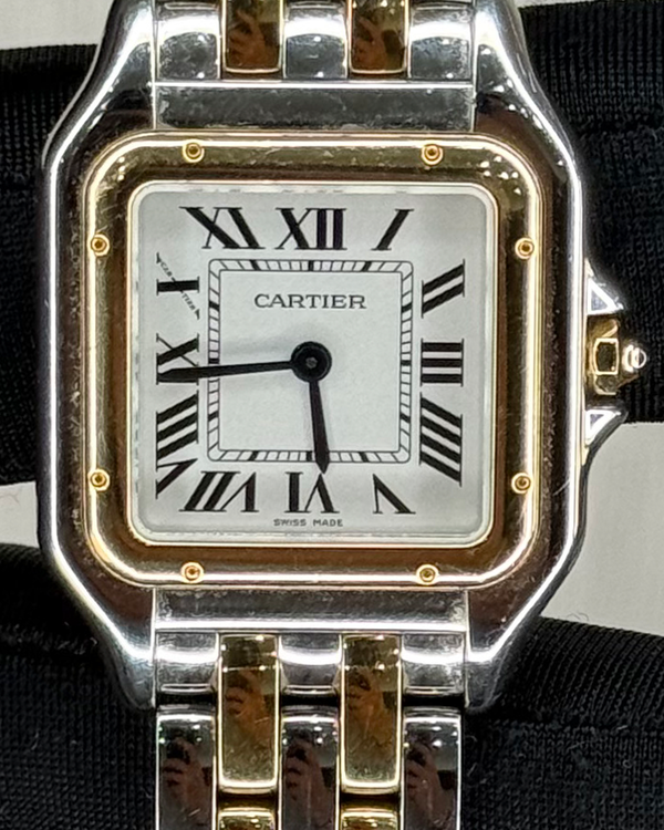 2025 Cartier Panthère De Cartier 29MM Quartz Silver Dial Two-Tone Bracelet (W2PN0019)