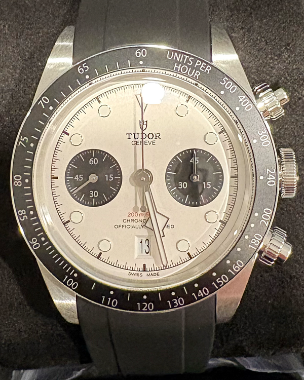 2024 Tudor Black Bay Chrono "Panda" 41MM White Dial Steel Bracelet (79360N)