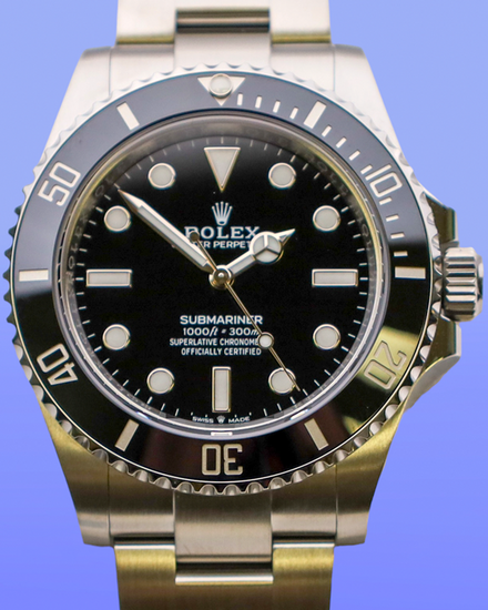 No Reserve - 2026 Rolex Submariner No-Date 41MM Black Dial Oyster Bracelet (124060)