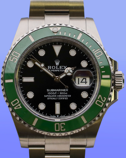 No Reserve - 2025 Rolex Submariner Date "Starbucks" 41MM Black Dial Oyster Bracelet (126610LV)