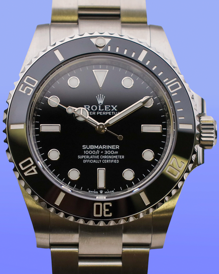 2026 Rolex Submariner No-Date 41MM Black Dial Oyster Bracelet (124060)
