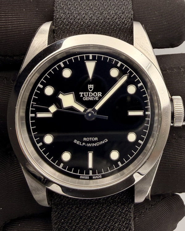 2019 Tudor Black Bay "Smiley Air Asia" 41MM Black Dial Textile Strap (79540)