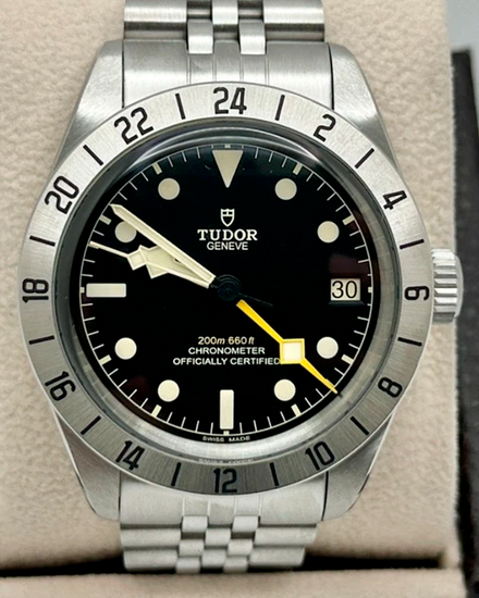 2022 Tudor Black Bay Pro 39MM Black Dial Steel Bracelet (79470)