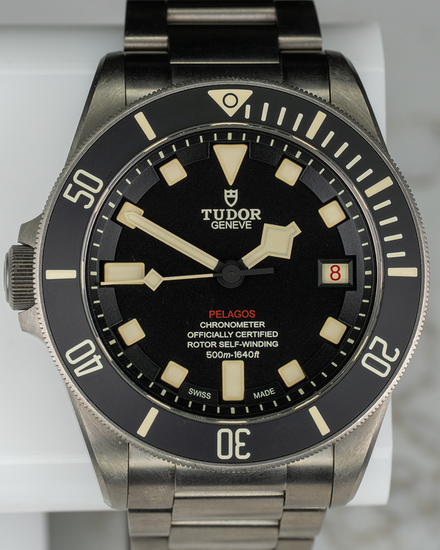 2020 Tudor Pelagos LHD 42MM Black Dial Titanium Bracelet (25610TNL)
