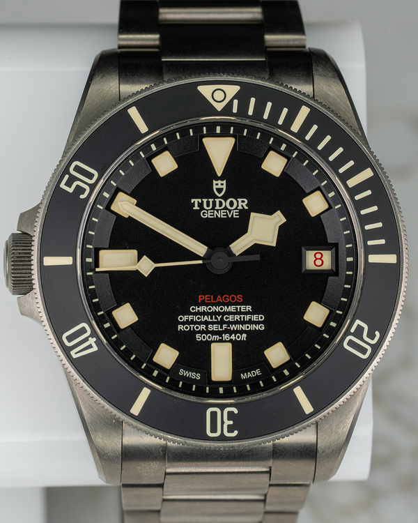 2020 Tudor Pelagos LHD 42MM Black Dial Titanium Bracelet (25610TNL)