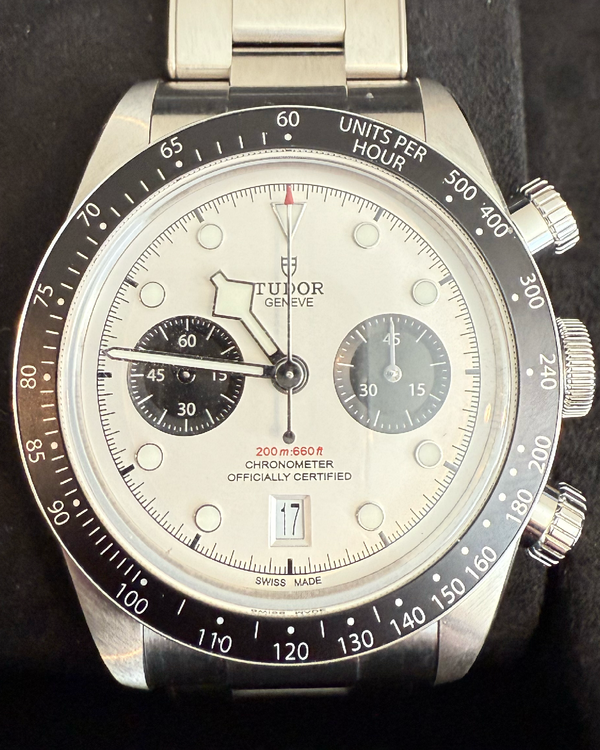 2025 Tudor Black Bay Chrono "Panda" 41MM White Dial Steel Bracelet (79360N)