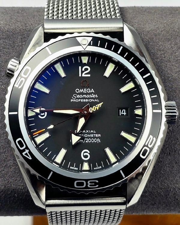 No Reserve - 2012 Omega Seamaster Planet Ocean "Casino Royale" L. E. 45.5MM Black Dial Steel Bracelet (2907.50.91)