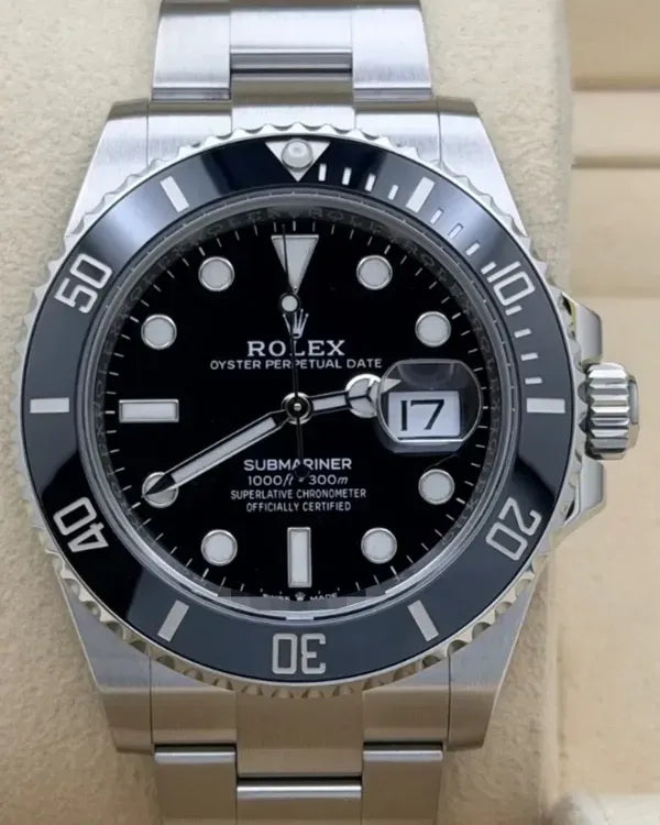 Rolex Submariner Date 41MM Black Dial Oyster Bracelet (126610LN)