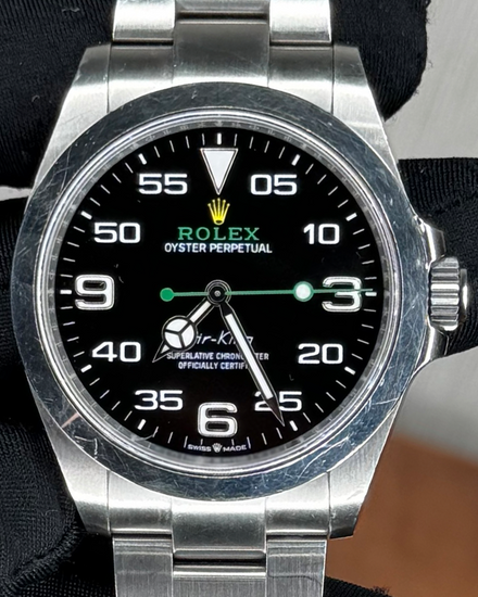 2022 Rolex Air-King 40MM Black Dial Oyster Bracelet (126900)