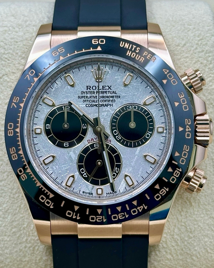 2023 Rolex Cosmograph Daytona 40MM Meteorite Dial Oysterflex Strap (116515LN)
