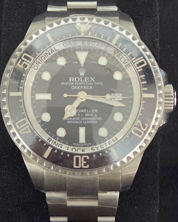 2017 Rolex Sea-Dweller Deepsea 44MM Black Dial Oyster Bracelet (116660)