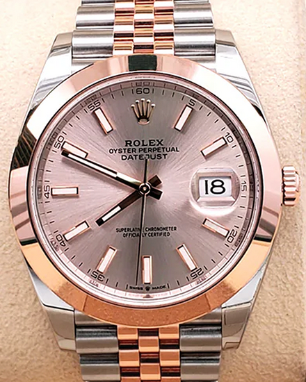2022 Rolex Datejust 41MM Sundust Dial Two-Tone Jubilee Bracelet (126301)