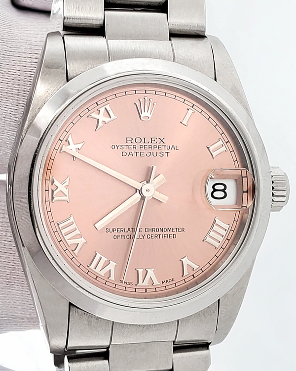 Rolex Datejust 31MM Salmon Dial Oyster Bracelet (68240)