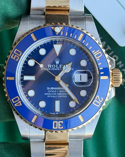 2020 Rolex Submariner Date "Bluesy" 41MM Blue Dial Two-Tone Oyster Bracelet (126613LB)
