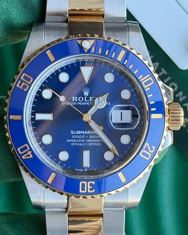 2020 Rolex Submariner Date "Bluesy" 41MM Blue Dial Two-Tone Oyster Bracelet (126613LB)