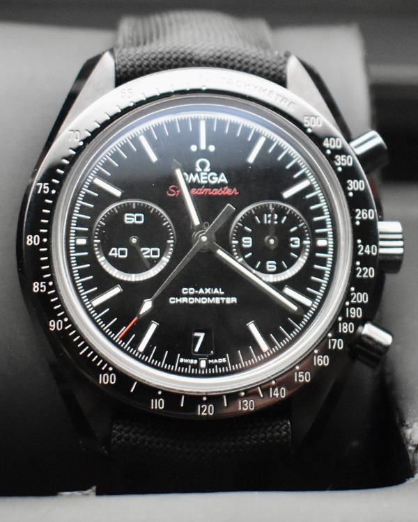 2024 Omega Speedmaster Dark Side of the Moon 44.25MM Black Dial Textile Strap (311.92.44.51.01.003)