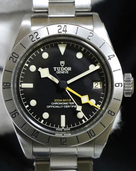 No Reserve - 2023 Tudor Black Bay Pro 39MM Black Dial Steel Bracelet (79470)