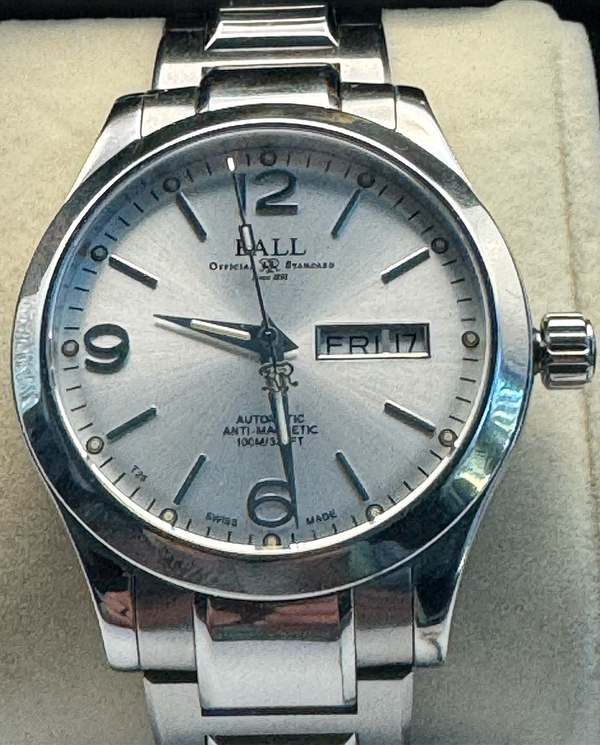 No Reserve - 2025 Ball Engineer III 40MM Silver Dial Steel Bracelet (NM9126C-S14J-SL)