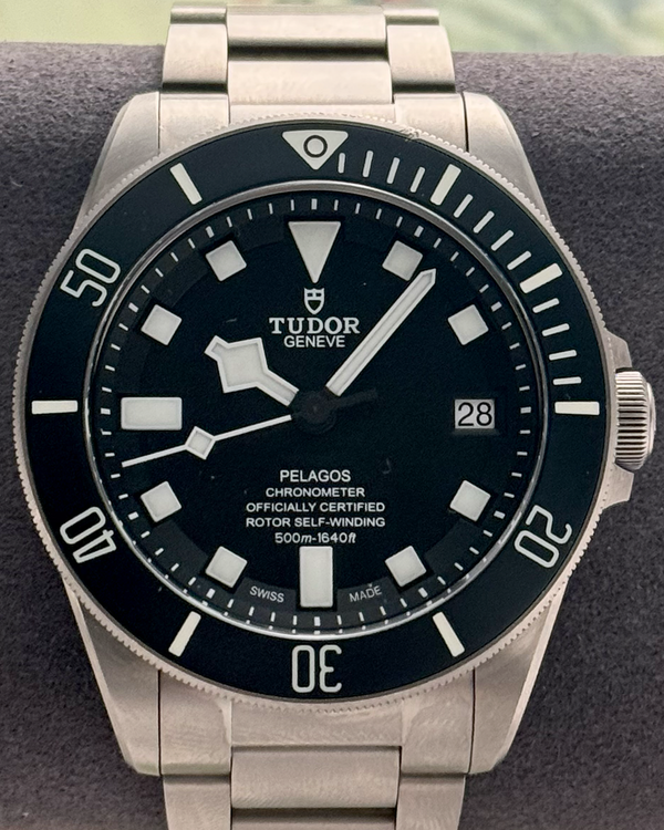 2023 Tudor Pelagos 42MM Black Dial Titanium Bracelet (25600TN)