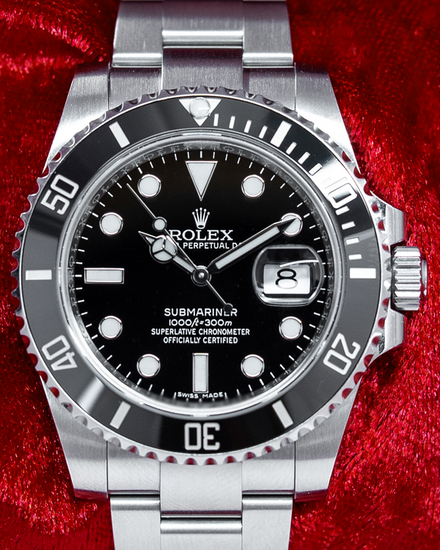 2018 Rolex Submariner Date 40MM Black Dial Oyster Bracelet (116610LN)
