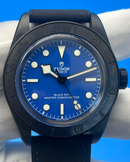 2025 Tudor Black Bay 41MM Blue Dial Leather Strap (79210CNU)