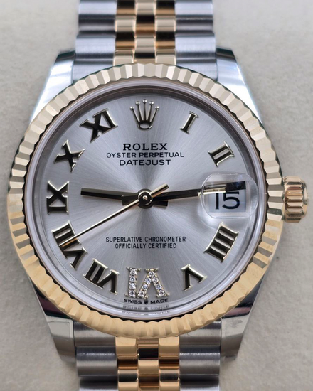 2026 Rolex Datejust 31MM Silver Dial Two-Tone Super Jubilee Bracelet (278273)