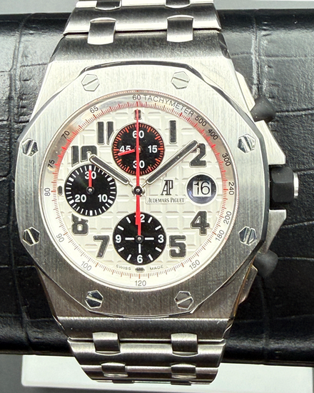 Audemars Piguet Royal Oak Offshore Chronograph "Panda" 42MM Silver Dial Steel Bracelet (26170ST.OO.1000ST.01)