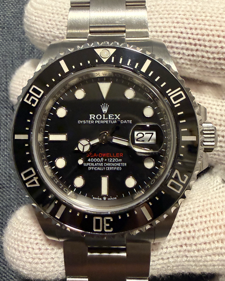 2024 Rolex Sea-Dweller "Red Letters" 50th Anniversary Edition 43MM Black Dial Oyster Bracelet (126600)