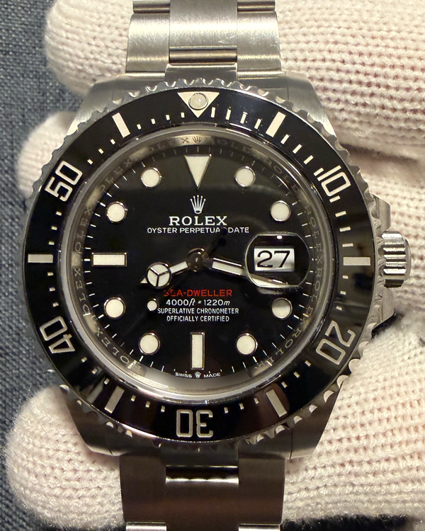2024 Rolex Sea-Dweller "Red" "50th Anniversary Edition" 43MM Black Dial Oyster Bracelet (126600)