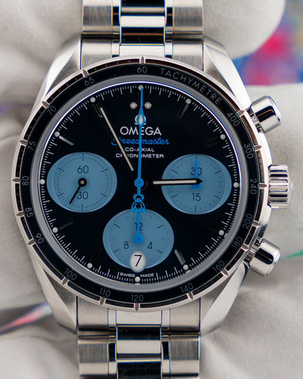 2024 Omega Speedmaster "Orbis Edition" S.E. 38MM Blue Dial Steel Bracelet (324.30.38.50.03.002)