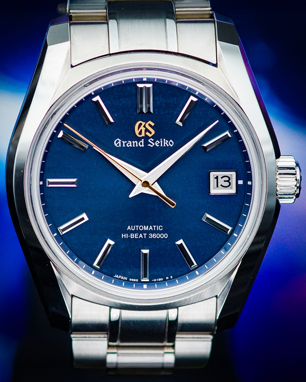 2025 Grand Seiko Heritage Collection 40MM Blue Dial Steel Bracelet (SBGH273G)