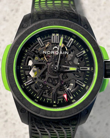 2025 Norqain Wild One "Stan the Man" L.E. 42MM Skeleton Dial Rubber Strap (N3000.07Q25.B29)