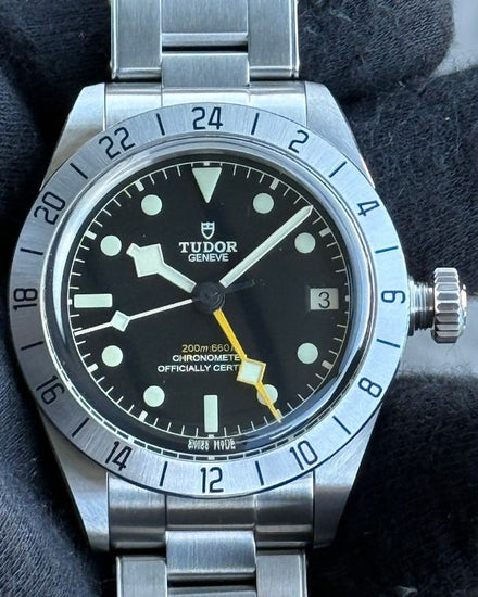 2025 Tudor Black Bay Pro 39MM Black Dial Steel Bracelet (79470)