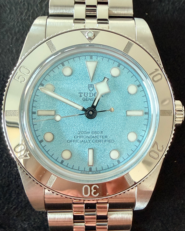 2025 Tudor Black Bay '54 "Lagoon" 37MM Blue Dial Steel Bracelet (79000)
