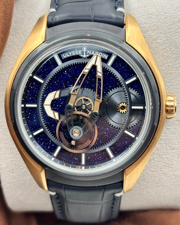2023 Ulysse Nardin Freak X L.E. 43MM Aventurine Dial Leather Strap (2305-270LE-9A-AVE/1A)