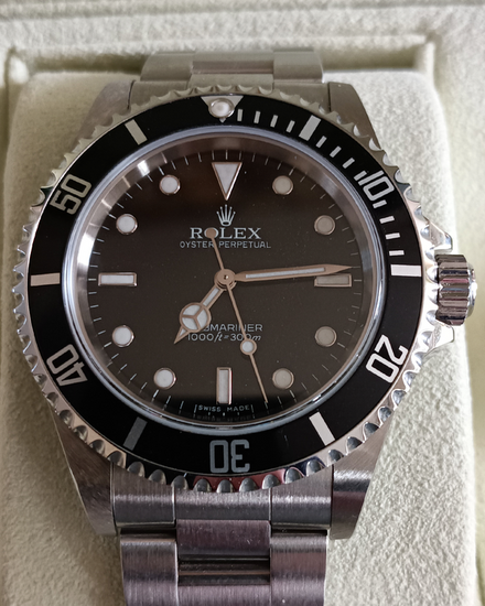 2009 Rolex Submariner No-Date 40MM Black Dial Oyster Bracelet (14060)