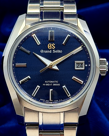 2021 Grand Seiko Heritage "Shūbun" 40MM Blue Dial Steel Bracelet (SBGH273)